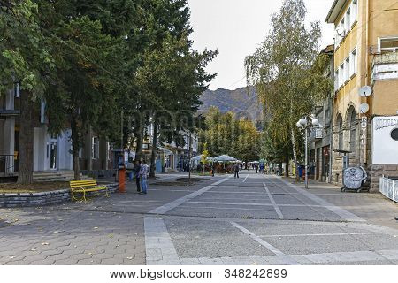 Panorama Of Center Of Spa Resort Of Devin, Bulgaria
