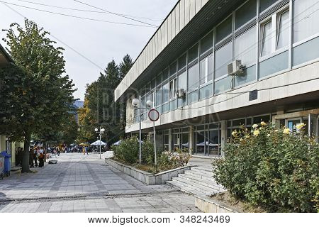 Panorama Of Center Of Spa Resort Of Devin, Bulgaria