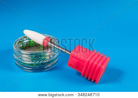 A Set Of Cosmetic Tools For Manicure And Pedicure
