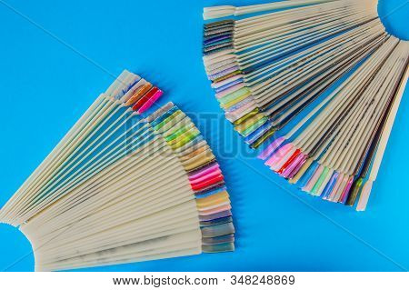 A Set Of Cosmetic Tools For Manicure And Pedicure