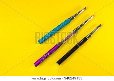 A Set Of Cosmetic Tools For Manicure And Pedicure