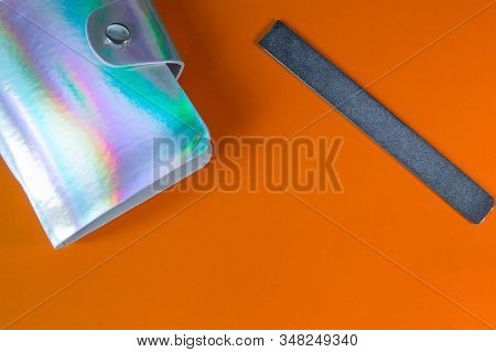 A Set Of Cosmetic Tools For Manicure And Pedicure