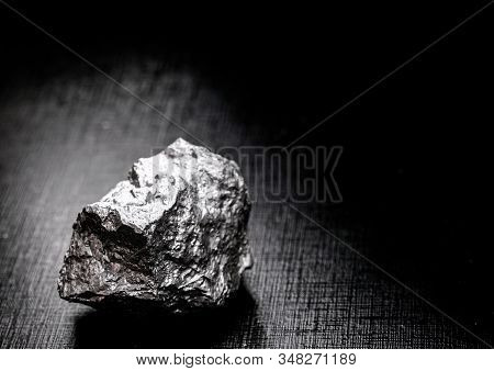 Palladium Is A Chemical Element That At Room Temperature Contracts In The Solid State. Metal Used In