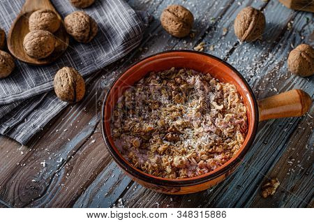 Baked Granola With Nuts And Coconut