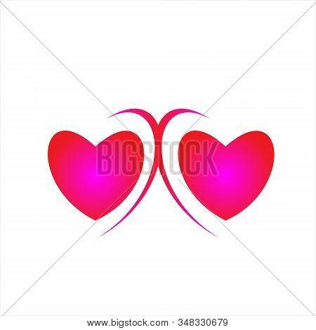 Heart Icon . Simple Heart , Love Logo. Love Icon Sign. Heart Icon Vector, Love Hearts, Heart Icon Ve