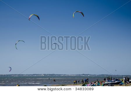 ผู้เข้าร่วมชิงแชมป์แห่งชาติ Kitesurf โปรตุเกส 2012