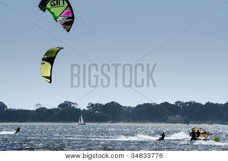 ผู้เข้าร่วมชิงแชมป์แห่งชาติ Kitesurf โปรตุเกส 2012