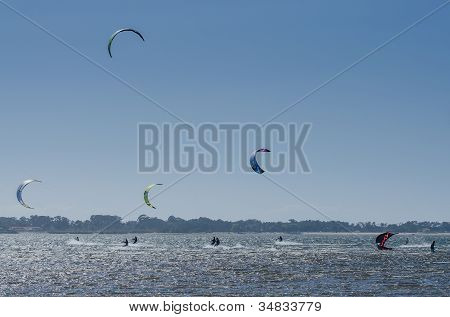 ผู้เข้าร่วมชิงแชมป์แห่งชาติ Kitesurf โปรตุเกส 2012