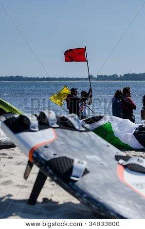 ผู้เข้าร่วมชิงแชมป์แห่งชาติ Kitesurf โปรตุเกส 2012