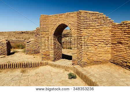 Sauran Hillfort, Sawran Or Sauran Is An Ancient City, Turkistan, Kazakhstan, Archeological Town Sawr
