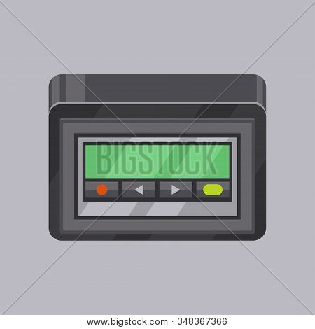 Illustration Of A Beeper, Wireless Communication Device