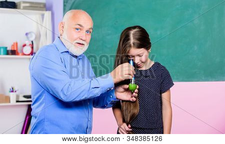Microscopy. Analysis And Synthesis. Expand Knowledge Of World. Biological Sample. Mature Teacher Loo