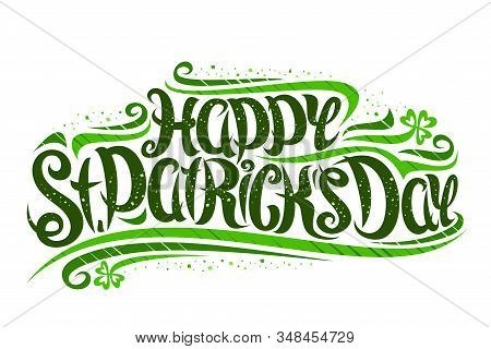 Vector Greeting Card For St. Patrick's Day