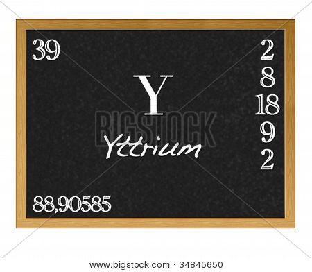 Yttrium.