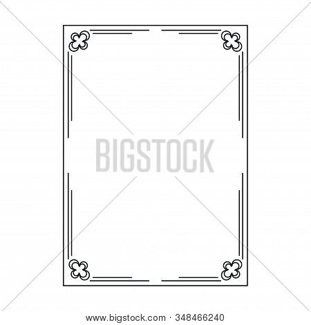 Abstract Fraime, Decorative Ornamental Frame, Original Design