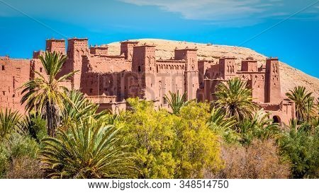 Unesco World Heritage Ksar And Clay Houses Of Ait Benhaddou, Morocco