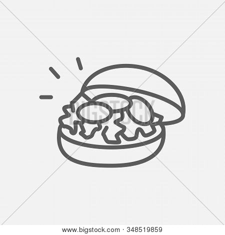 Lowa Icon Line Symbol. Isolated Illustration Of Icon Sign Concept For Your Web Site Mobile App Logo 