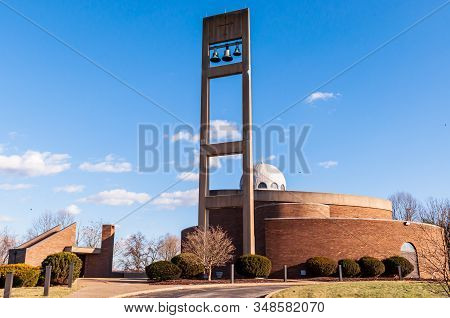 Monroeville, Pennsylvania, Usa 2/2/20 St Nicholas Serbian Eastern Orthodox Church On Haymaker Road, 
