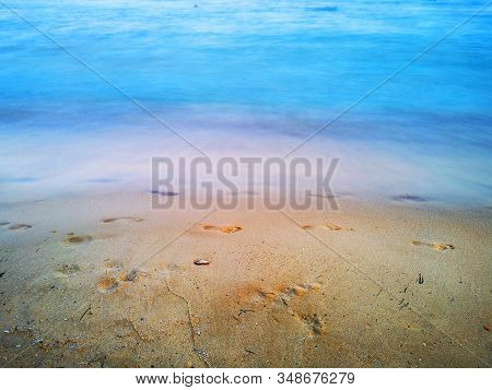 Bulgarian Black Sea In Ravda Village