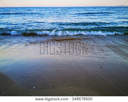 Bulgarian Black Sea In Ravda Village