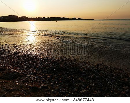 Beautiful Bulgarian Black Sea In Ravda Village