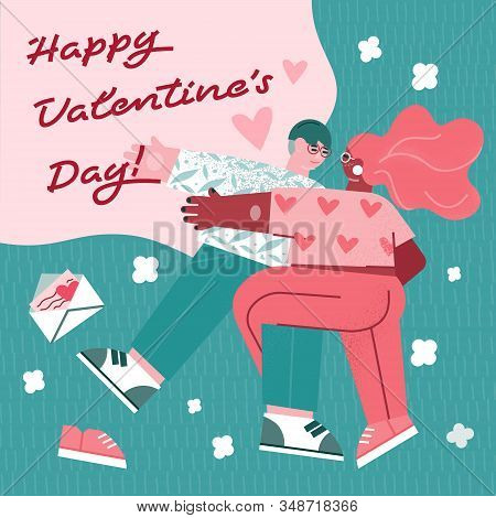 romantic, couple, young adult, grass, view above, resting, woman, man, embrace, passion, teal, rose, modern flat, glasses, date, layout, heart, illustration, lover, girl, honeymoon, letter, african-american, cuddle, hug, married, together, relationship, p