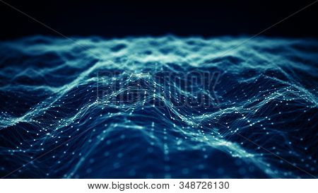 Abstract Technology  Big Data Background Concept.