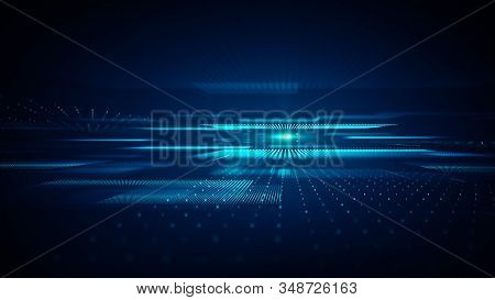 Abstract Technology  Big Data Background Concept.