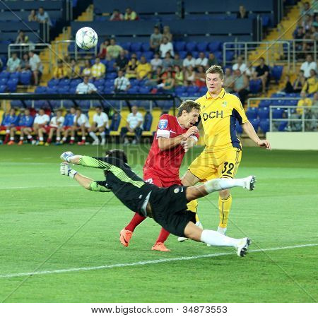 FC Metalist Vs Fc pozycji piłka nożna