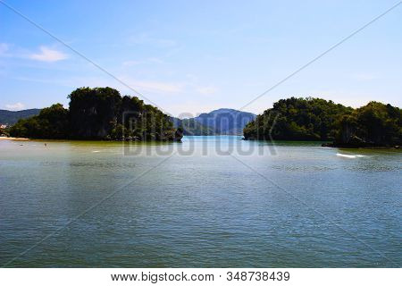 View Of Ao Nang Beach In Krabi Province, Thailand.