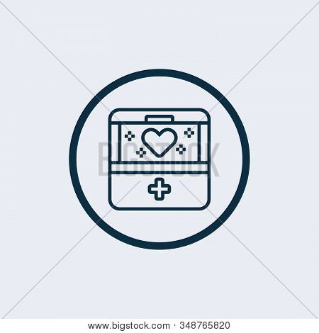 Transplant Box Icon. Outline Transplant Box Vector Icon For Web Design Isolated On White Background