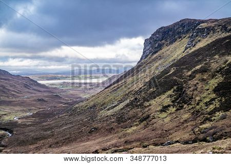 Grannys Pass Is Close To Glengesh Pass In Country Donegal, Ireland.