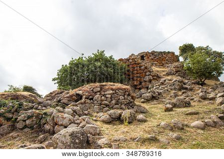 Ruins At Tamuli Archeological Site At Sardinia