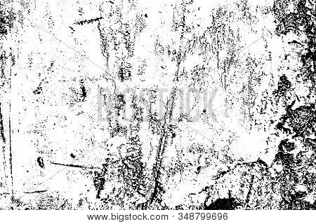 Grunge Used Dirty Background. Distress Urban Frame Texture. Brushed Black Paint Cover. Overlay Aged 