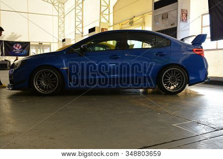 Pasig, Ph - Feb. 1: Subaru Wrx At Love, Cars, Babes 6 On February 1, 2020 In Metrotent Convention Ce