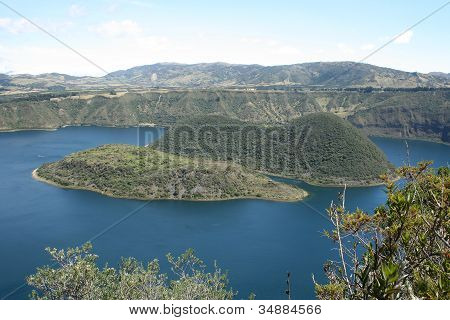 Lake Cuicocha, Ecuador