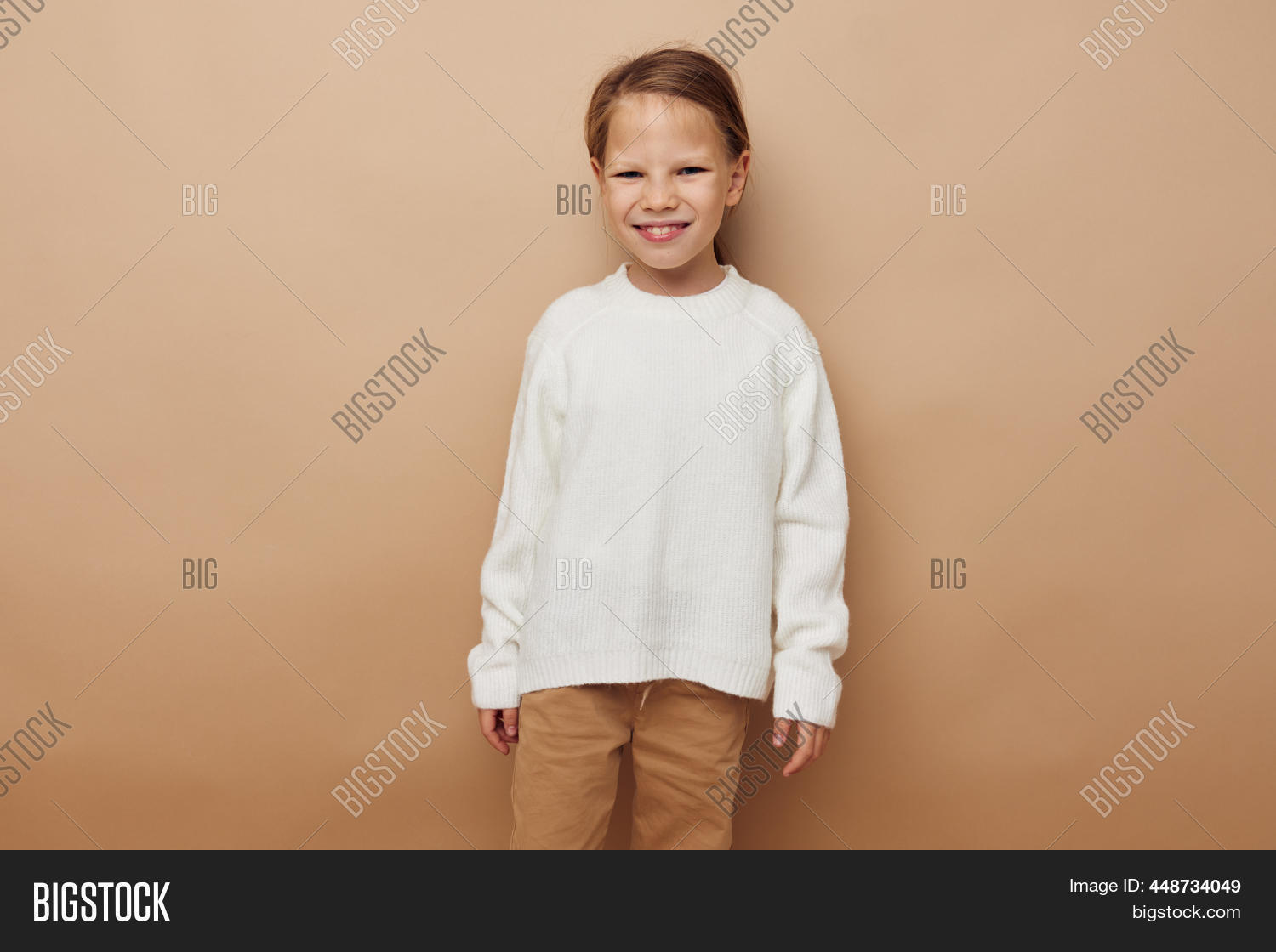 Little Girl White Image & Photo (Free Trial) Bigstock