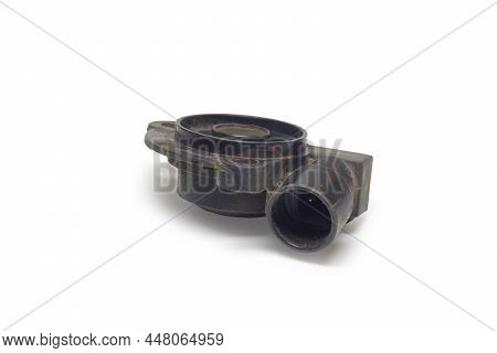 Throttle Position Sensor Used By The On-board Computer To Control The Fuel Supply, Connecting Block.