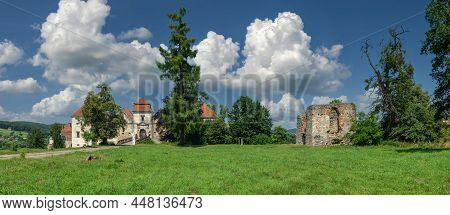Svirzh Castle In Lviv Region Of Ukraine