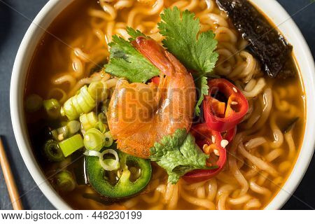 Instant Spicy Seafood Ramen