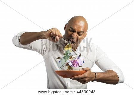 Comer dinero