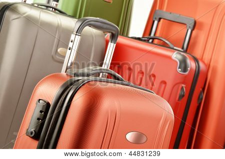Composition With Polycarbonate Suitcases