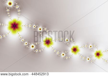 Floral Patterns Found In The Infinite Mathematical Mandelbrot Set Fractal