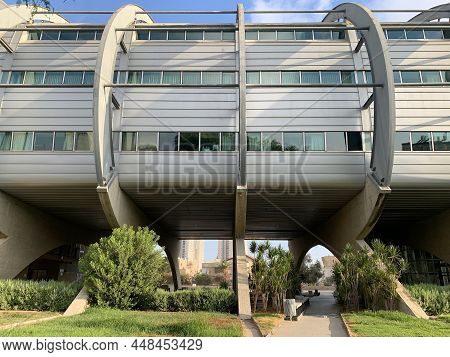 Beer Sheva, Israel - September 05, 2021: Technological College Sami Shamoon In High-tech Style In Be