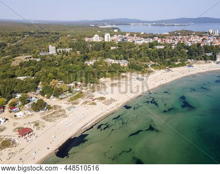 Amazing Aerial View Of South Beach Of Town Of Kiten, Burgas Region, Bulgaria