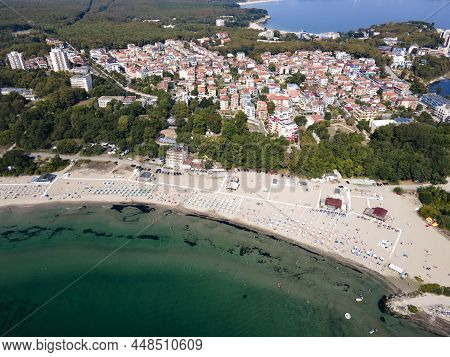 Amazing Aerial View Of South Beach Of Town Of Kiten, Burgas Region, Bulgaria