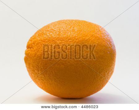 Orange isoleret