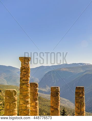 Delphi Sanctuary, Phocis, Greece