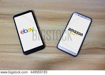 This Concept Shows Rivalry Of Ebay And Amazon