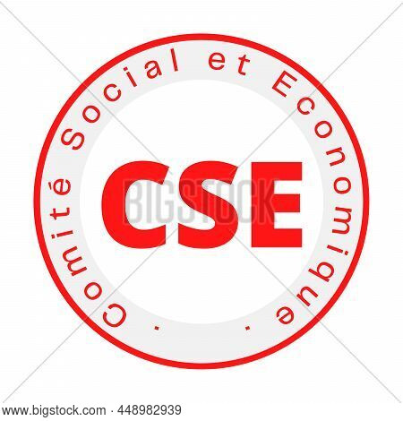Social And Economic Committee In France Called Comite Social Et Economique In French Language